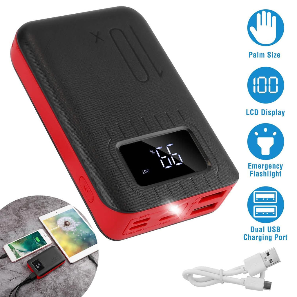 10000mAh Powerbank with LCD Display
