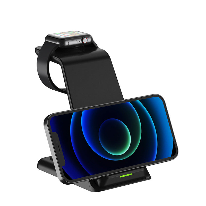 Vertical 3-in-1 Wireless Charger 15W