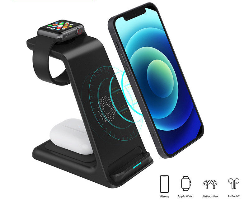 Vertical 3-in-1 Wireless Charger 15W