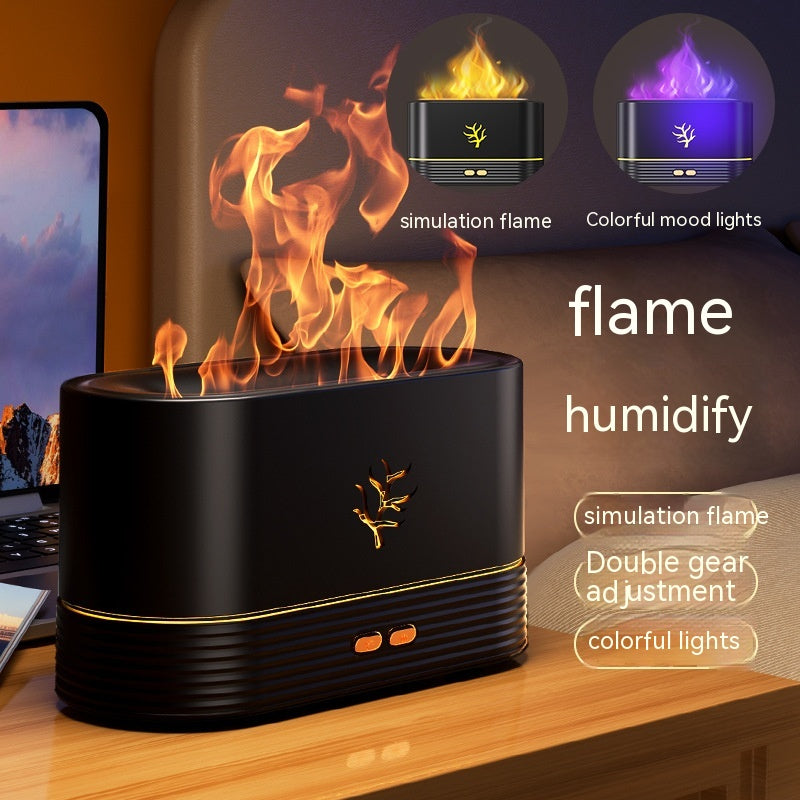 Flame Humidifier USB LED Aroma Diffuser