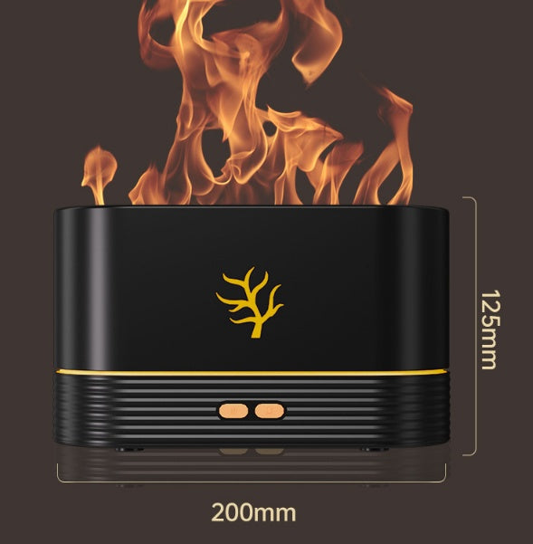 Flame Humidifier USB LED Aroma Diffuser