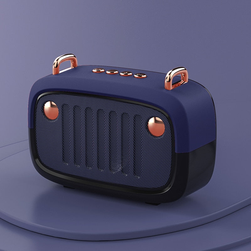 Vintage Portable Bluetooth V5.0 Speaker