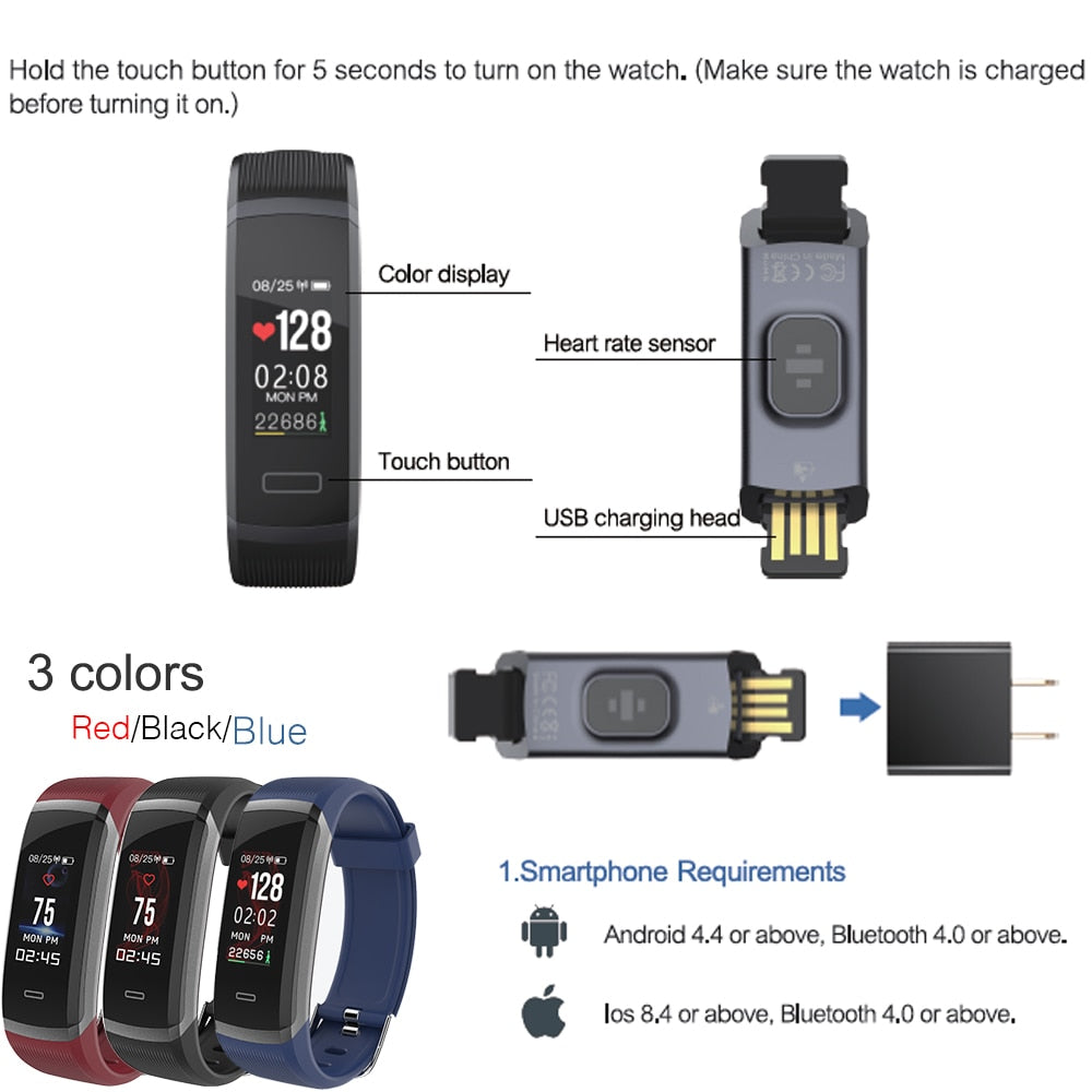 Sport Smart Watch GT101 Waterproof