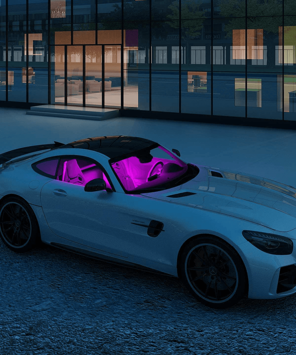 Interior Car LED RGB Strip Lights