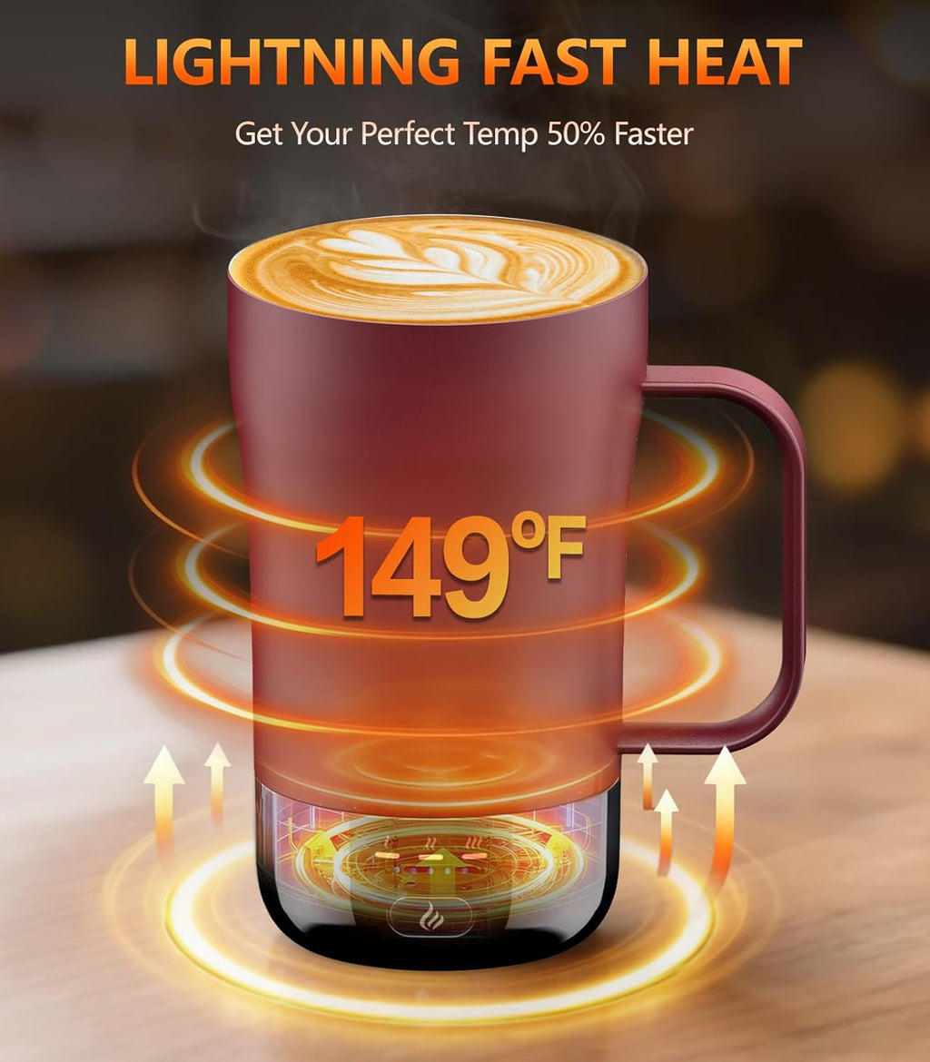 Self-Heating Coffee Mug 14oz
