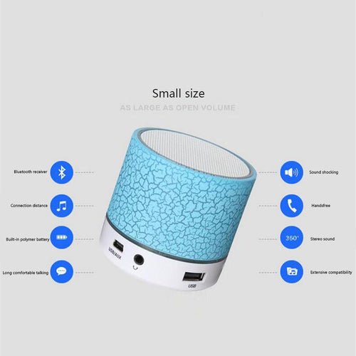 A9 LED Bluetooth Mini Speaker