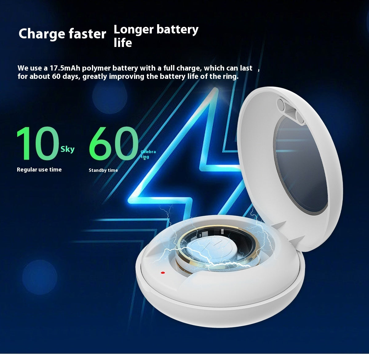 Smart Ring Sleep Health Monitoring IP68