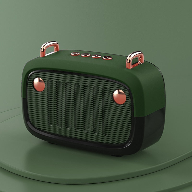 Vintage Portable Bluetooth V5.0 Speaker