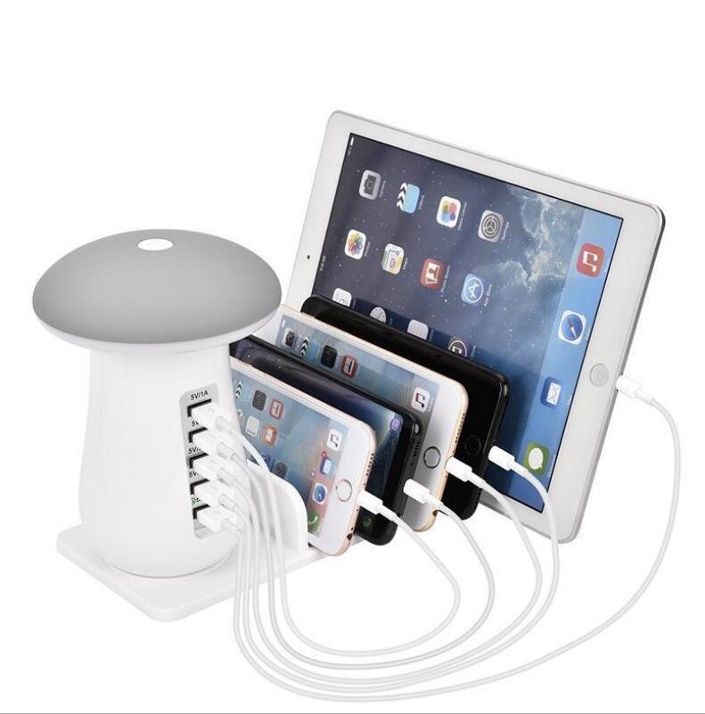 Mushroom Lamp Quick Charger 3.0
