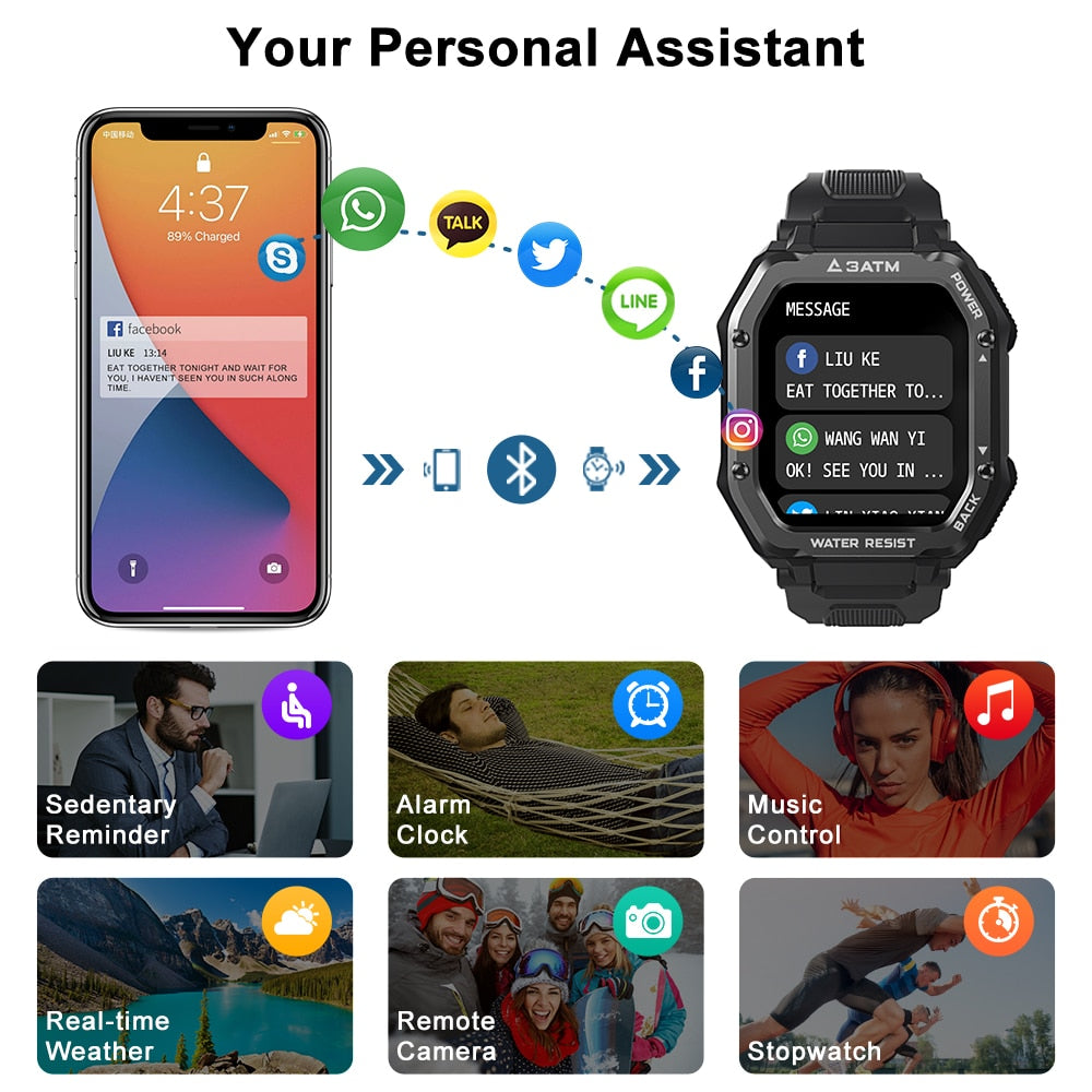 Smart Watch ROCK Rugged Outdoor