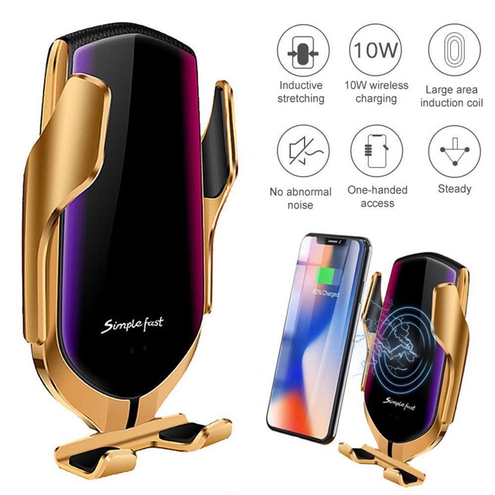 10W Wireless Charger Car Phone Holder