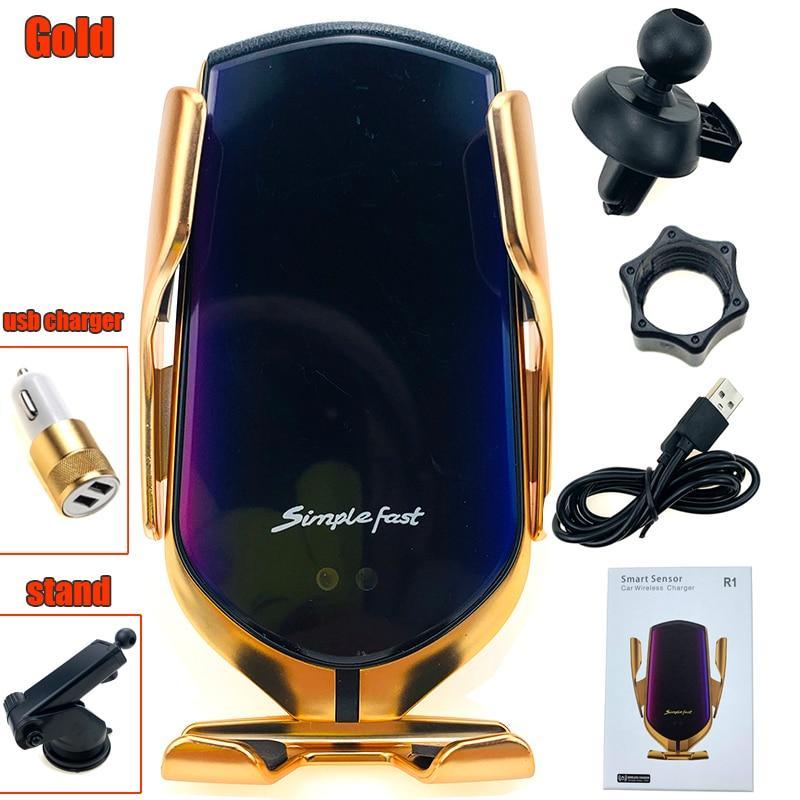 Luxury Car Wireless Charger Infrared