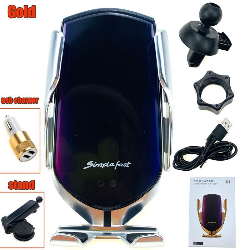 Luxury Car Wireless Charger Infrared