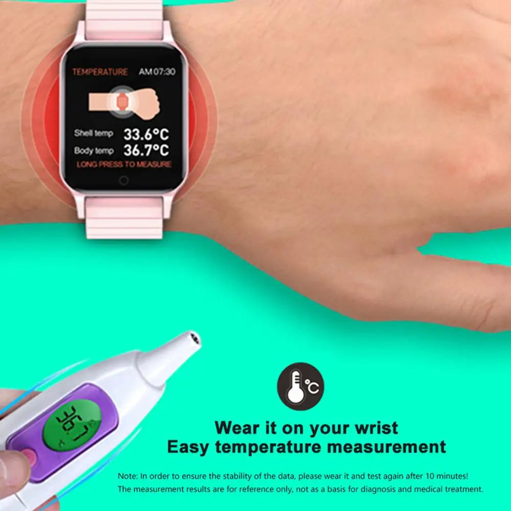 Body Temperature Smart Watch T96