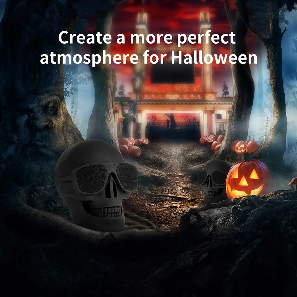 Skull Shape Bluetooth Speaker