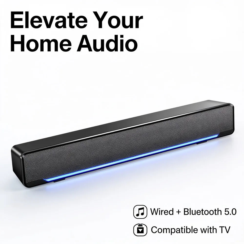 BT 5.0 TV Soundbar