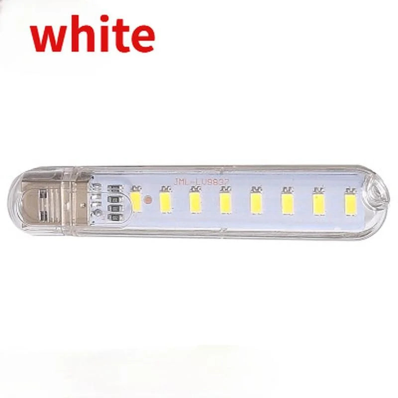 8 LED Mini Portable USB Lamp for Power Bank