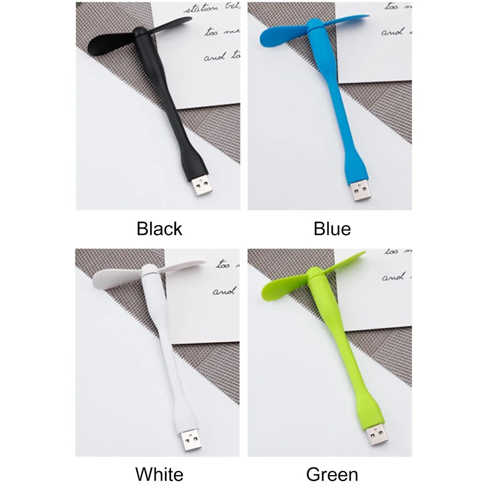 Flexible Mini Fan for Power Bank