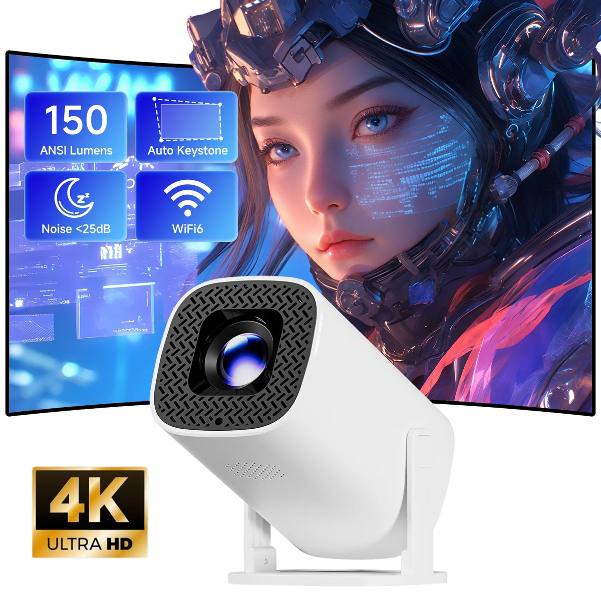 1080P Mini Projector V2