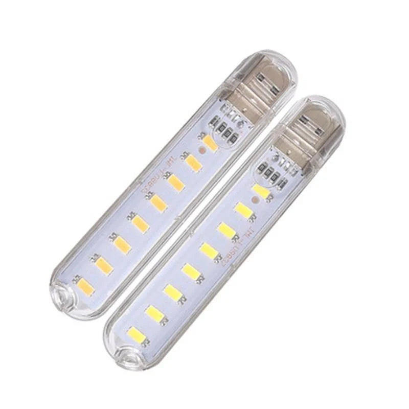 8 LED Mini Portable USB Lamp for Power Bank