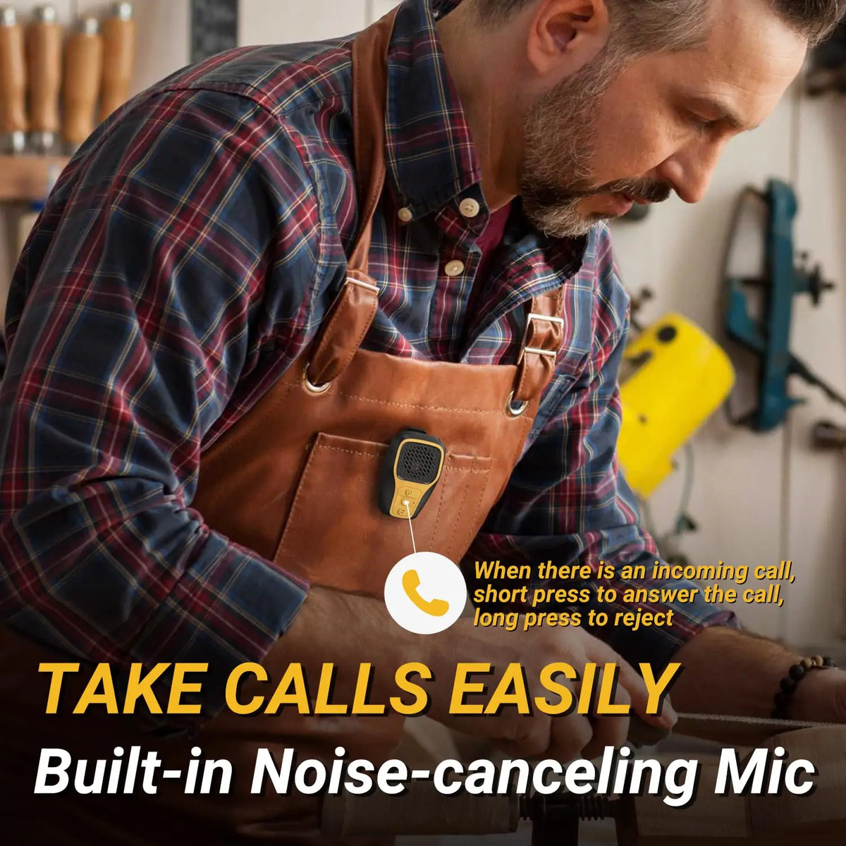 Wearable Clip Bluetooth Speaker