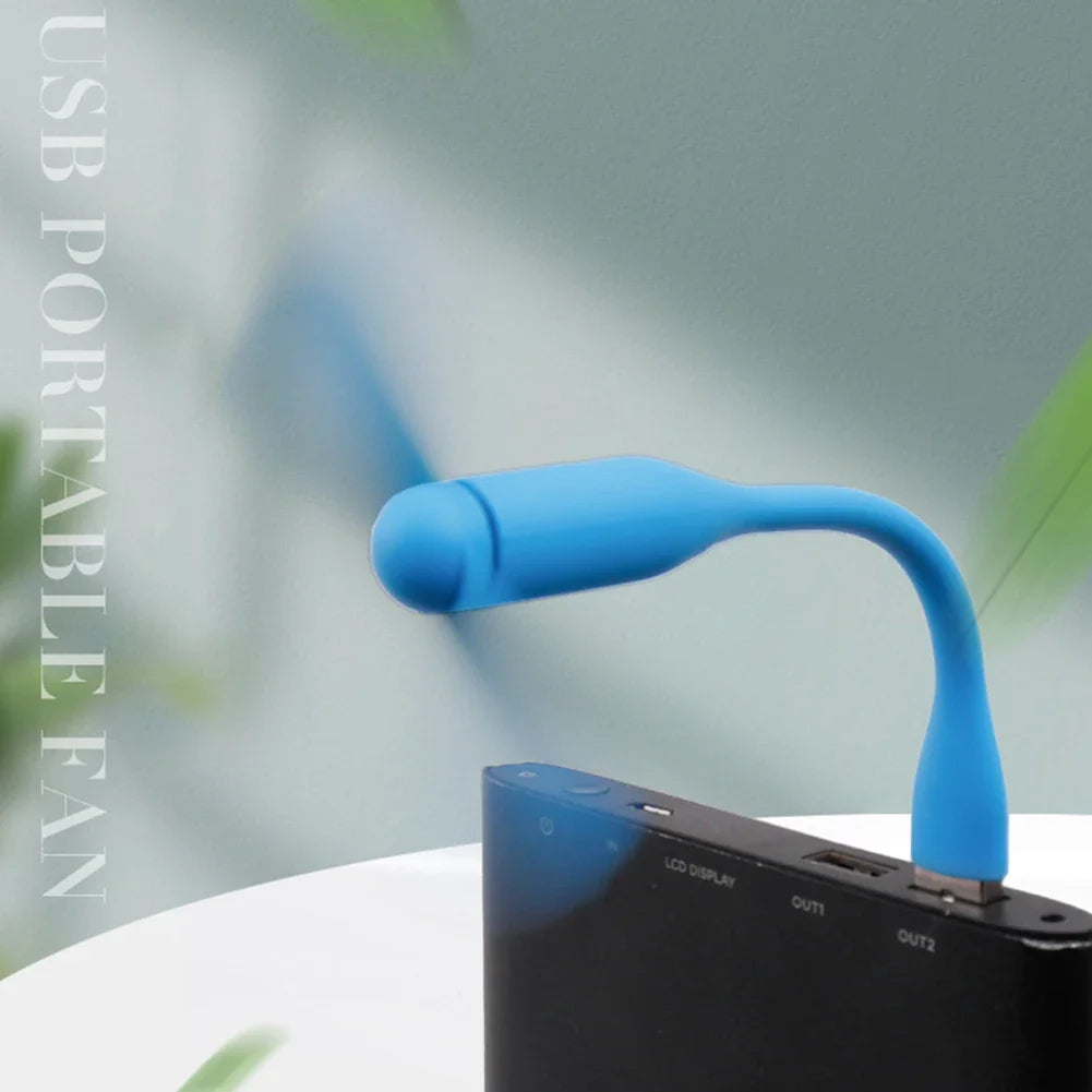 Flexible Mini Fan for Power Bank