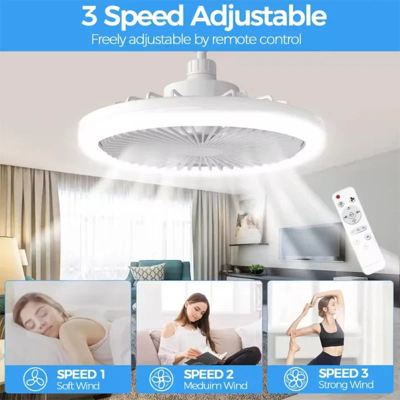 Smart 3-in-1 Ceiling Fan LED Lights