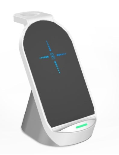 Vertical 3-in-1 Wireless Charger 15W