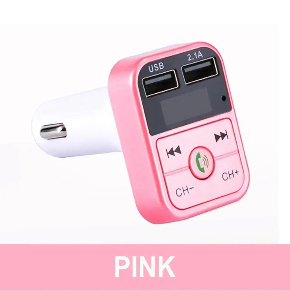 Car Bluetooth Hands-free Transmitter Charger