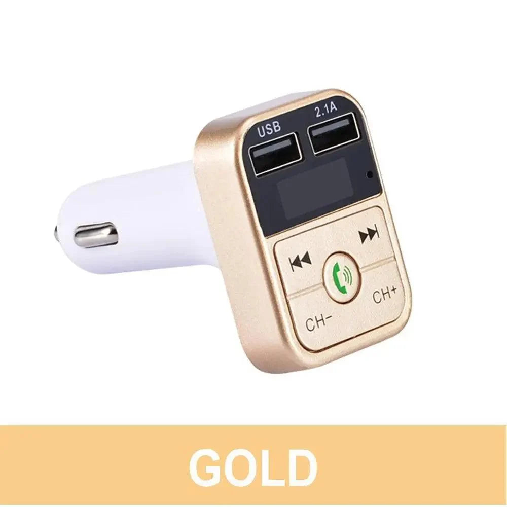 Car Bluetooth Hands-free Transmitter Charger