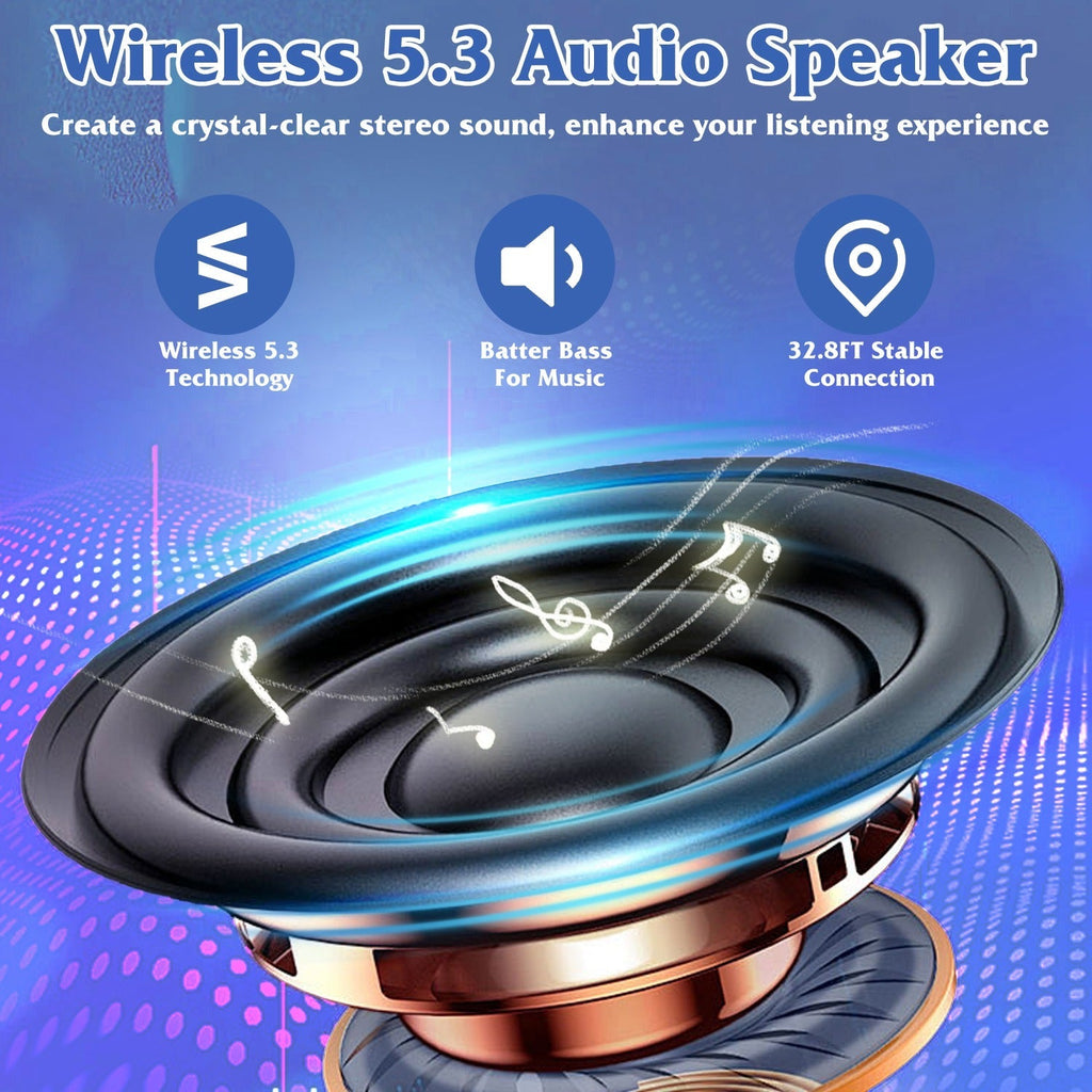 4-in-1 Foldable Wireless Speaker Stand