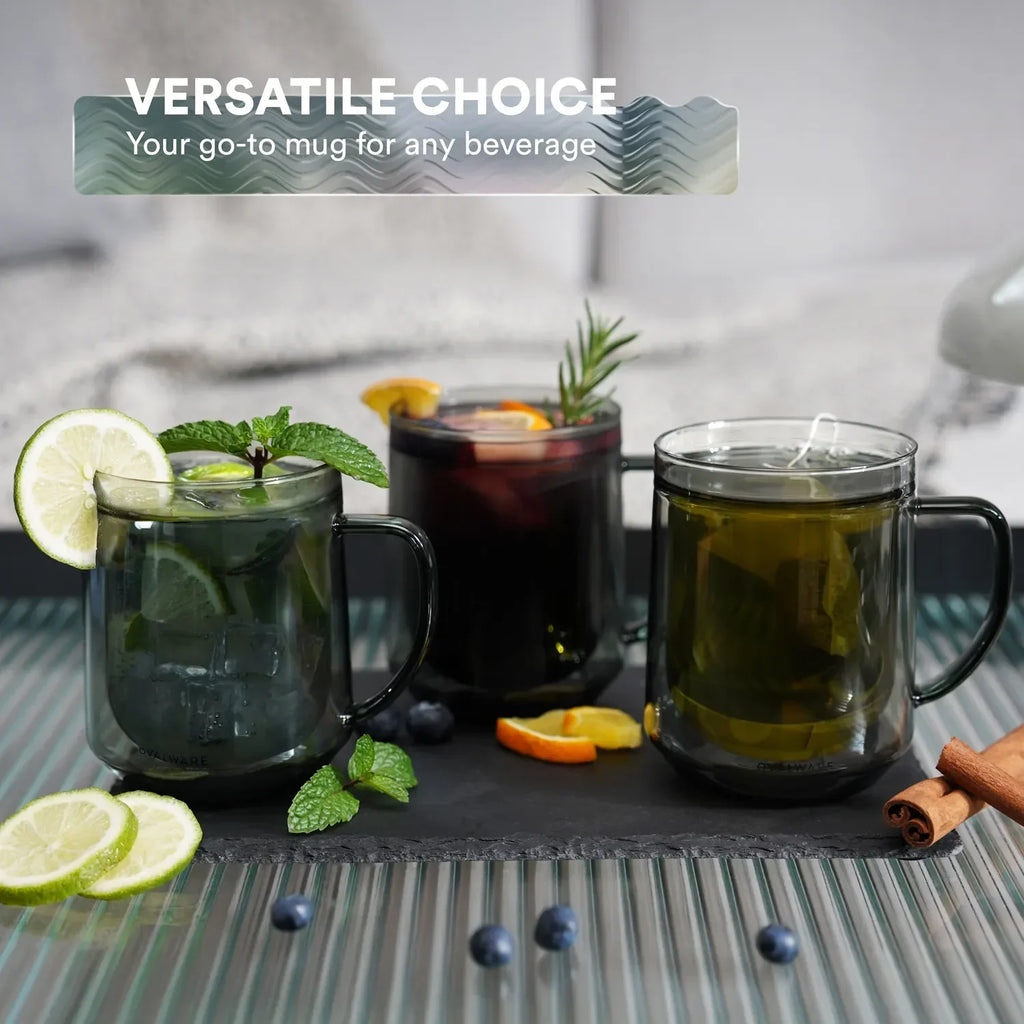 Double Wall Mug Set of 2