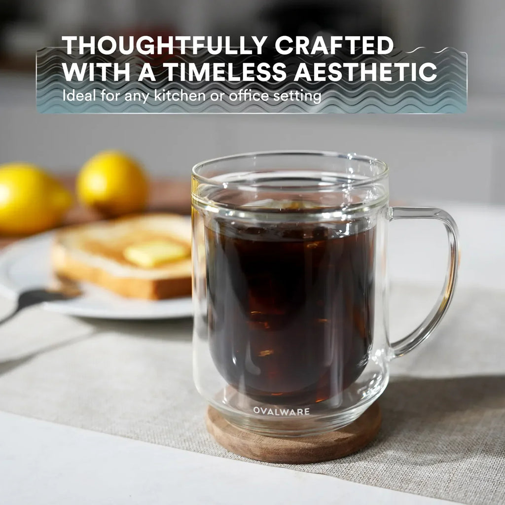 Double Wall Mug Set of 2