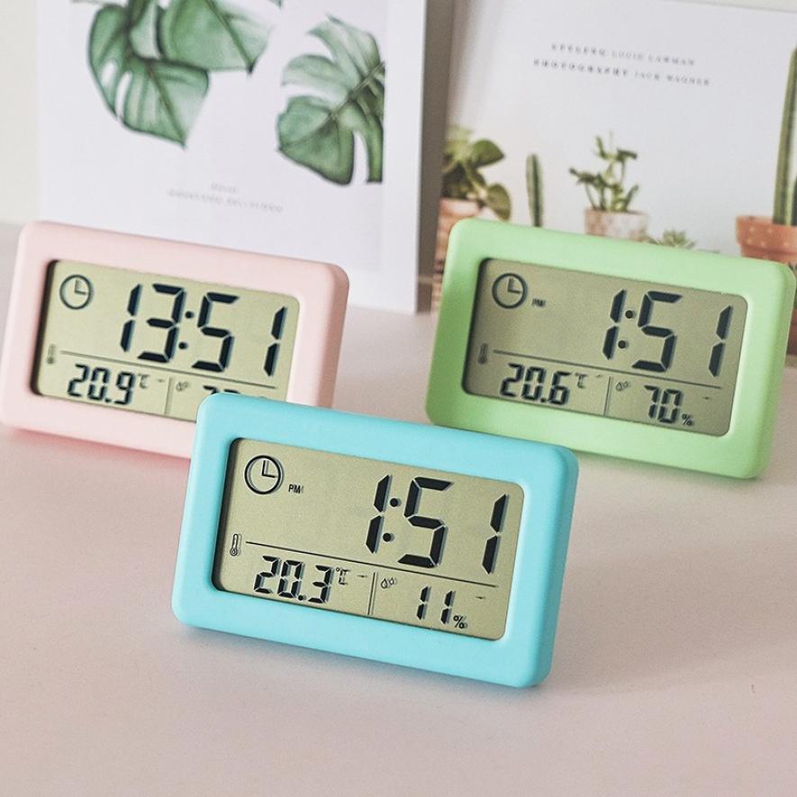 LED Digital Alarm Clock Smart Night Light