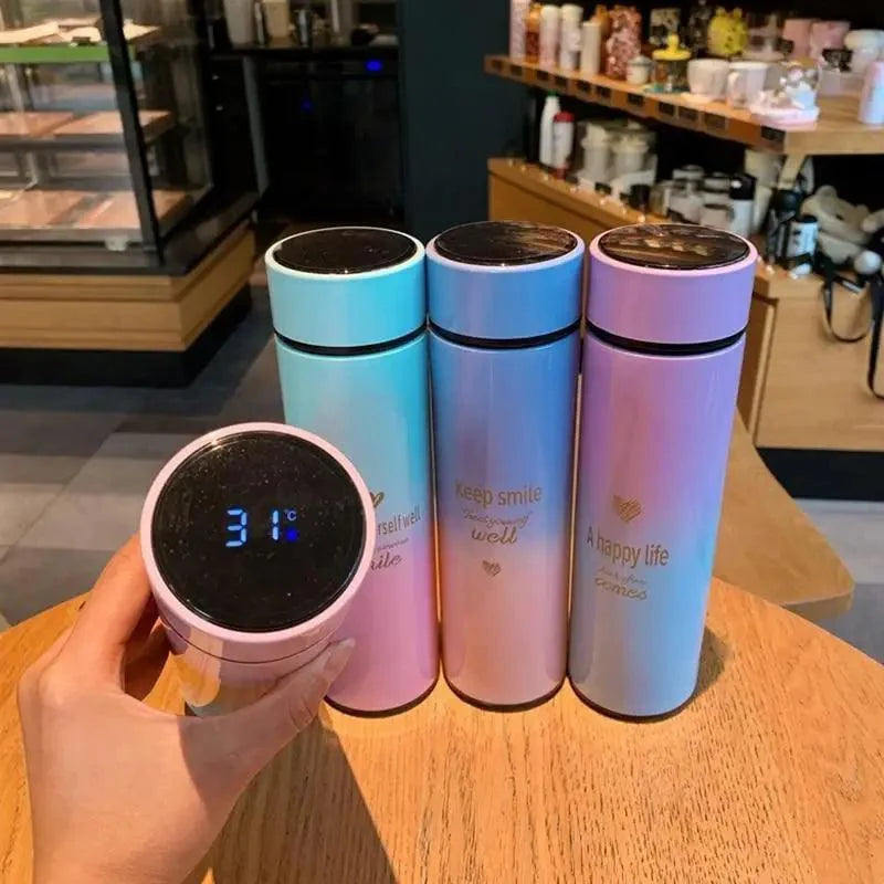 500ML Smart Thermos LED Digital Temp