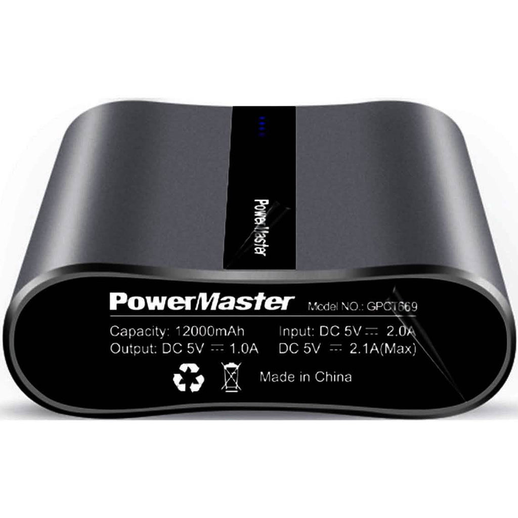 Powermaster 12000mAh Portable Charger