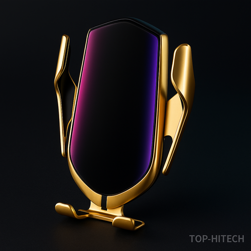 10W Wireless Charger Car Phone Holder - studio product photo