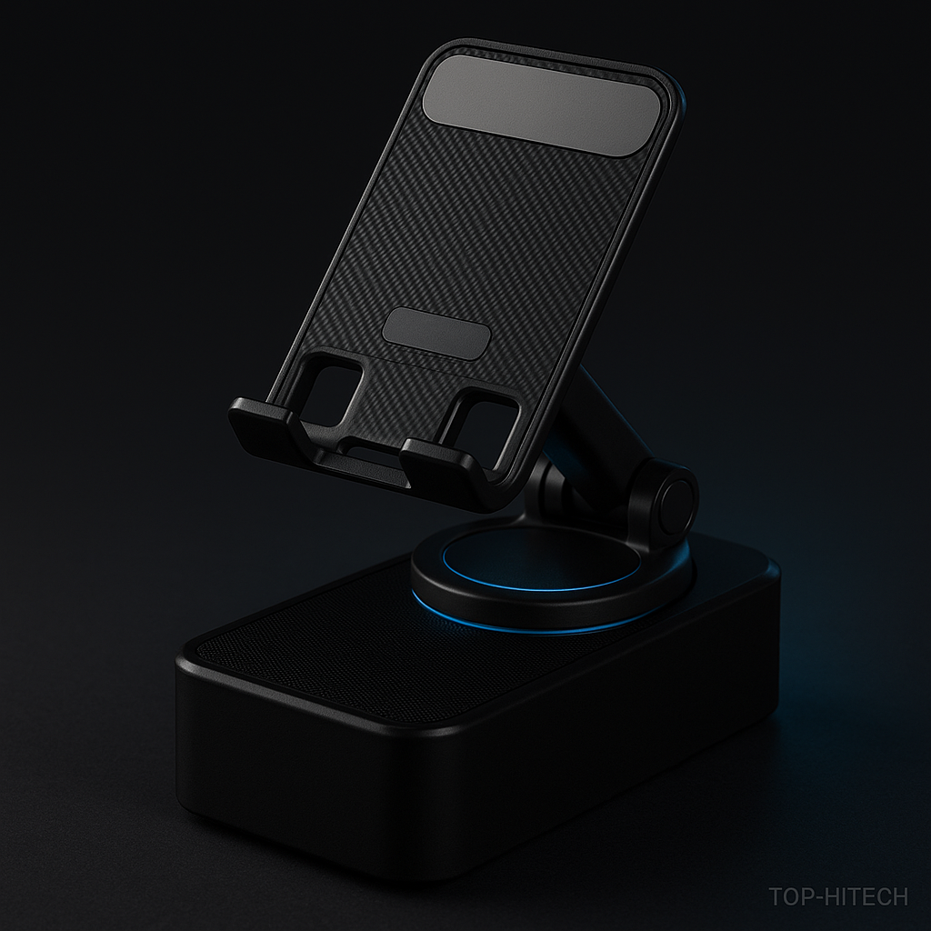 4-in-1 Foldable Wireless Speaker Stand - studio product photo