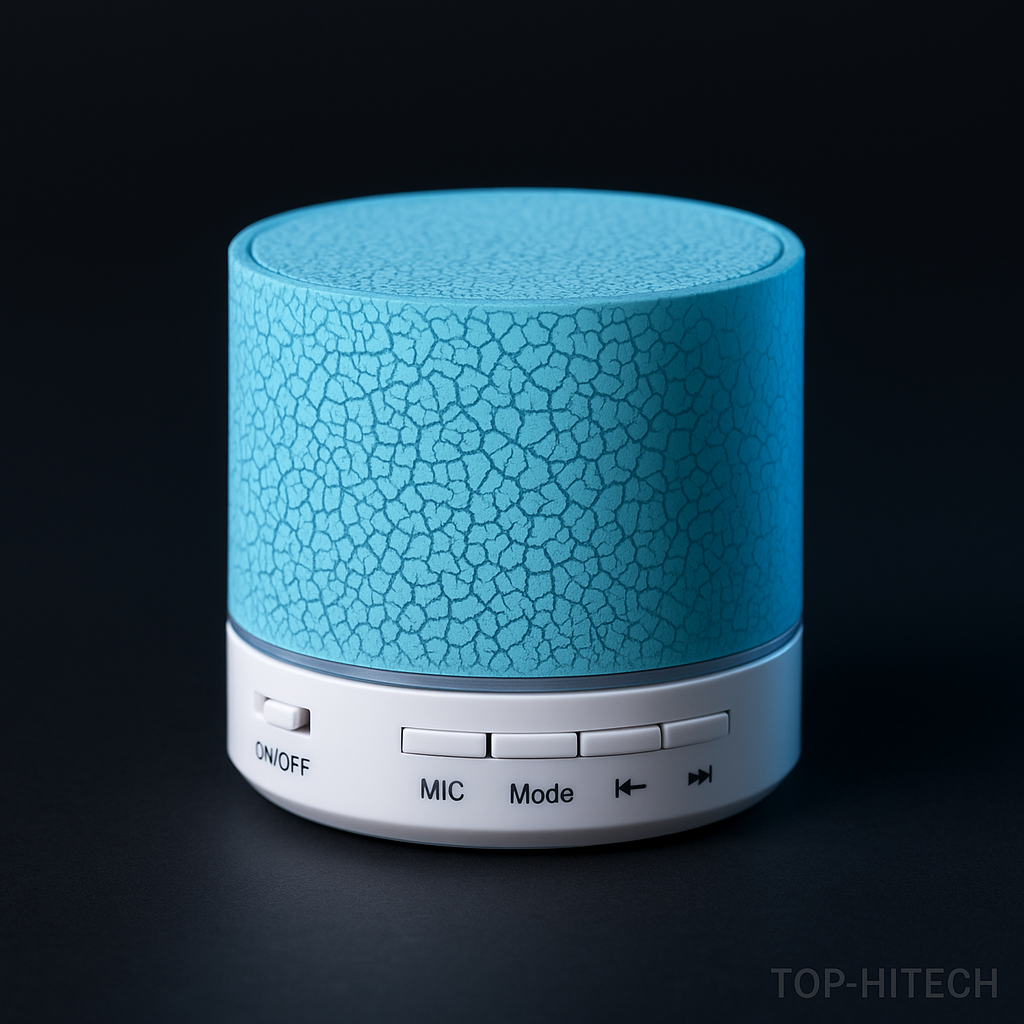 A9 LED Bluetooth Mini Speaker - studio product photo