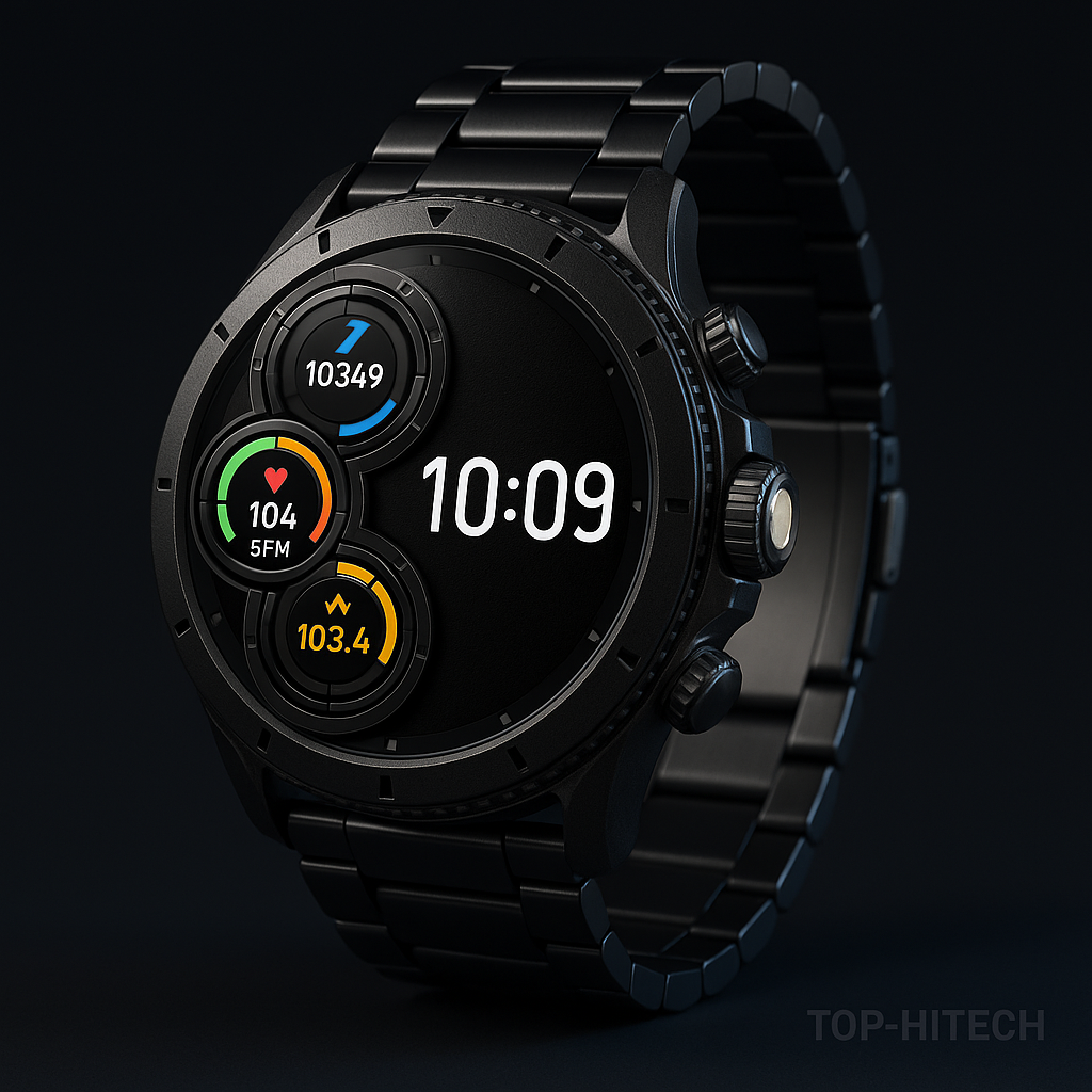 AK75 Smart Watch Flashlight - studio product photo