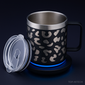 DEQIANG Heated Coffee Mug USB - studio product photo