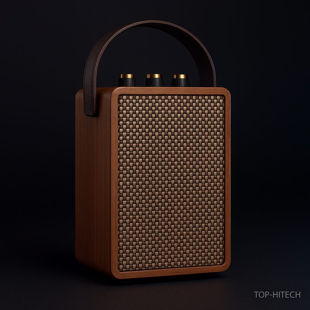 Fuse Andle Vintage Retro Bluetooth Speaker - studio product photo