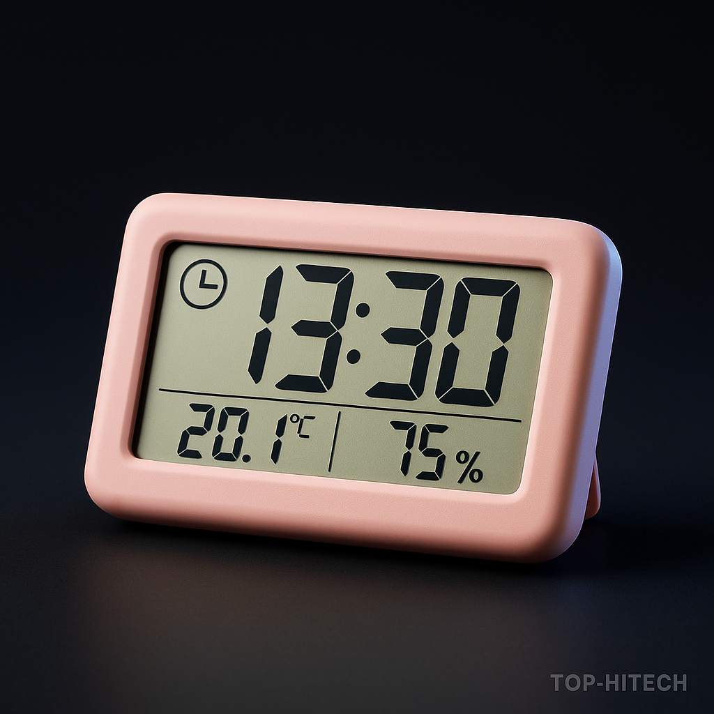 LED Digital Alarm Clock Smart Night Light - studio product photo