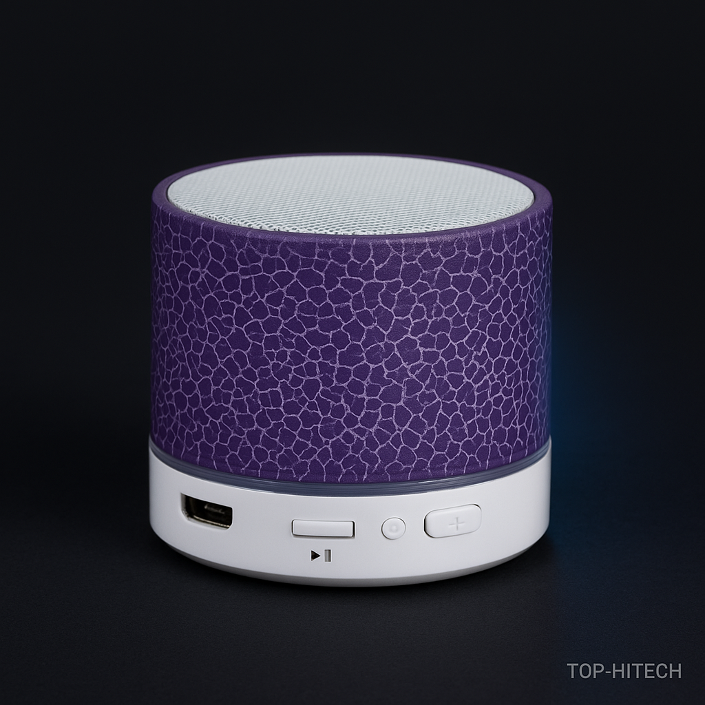 LED Crack Bluetooth Speaker - studio product photo
