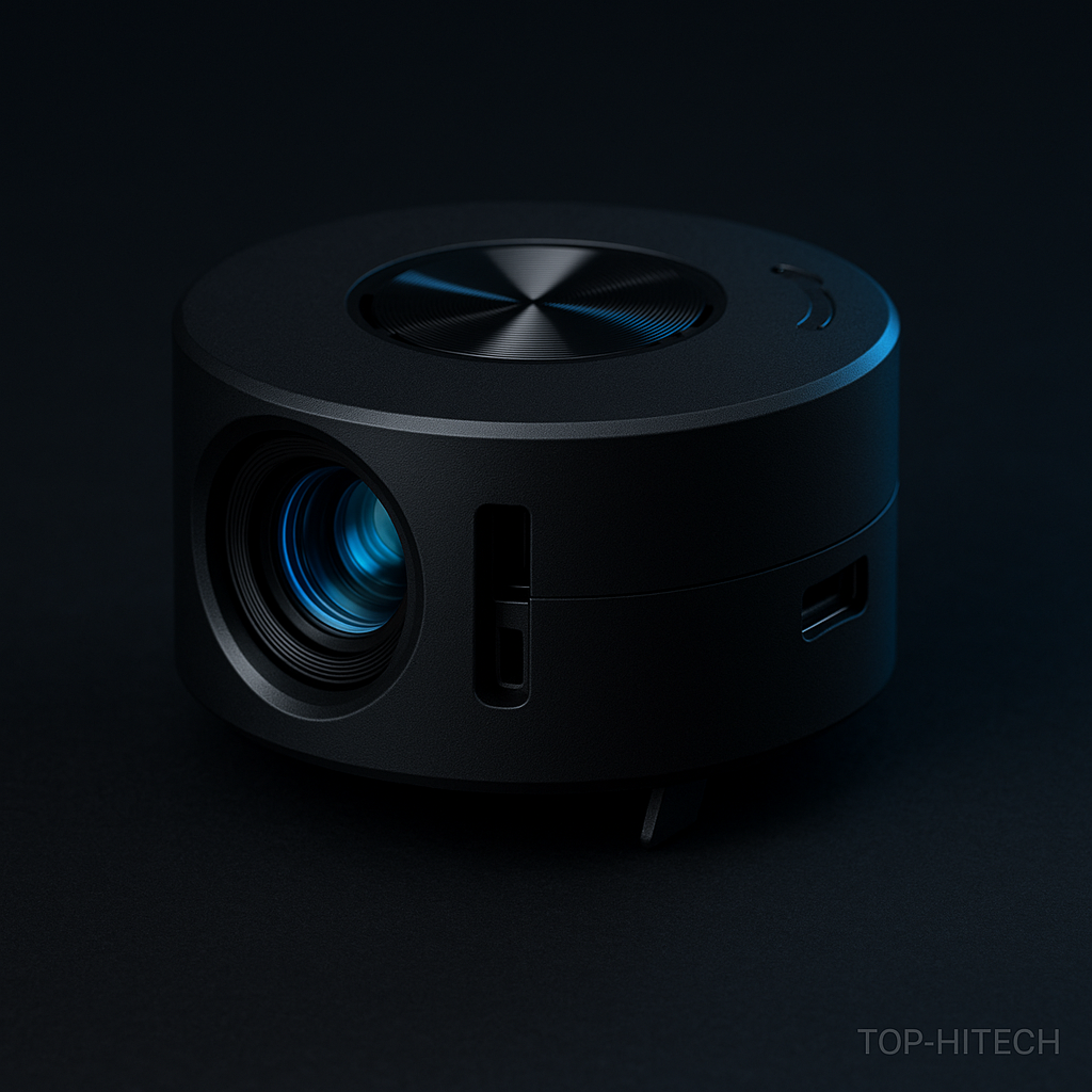 Smart Mini Projector WiFi 1080P - studio product photo