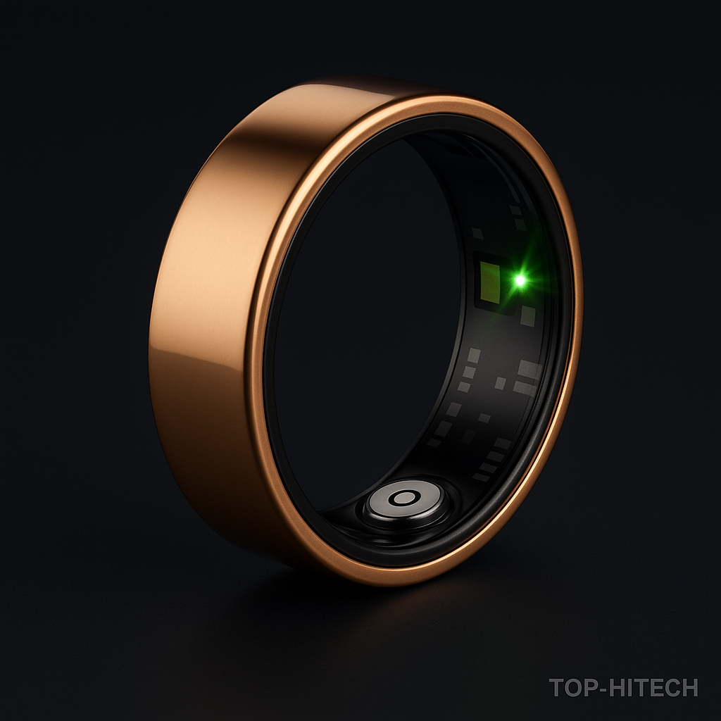 Smart Ring Fitness Assistant - studio product photo