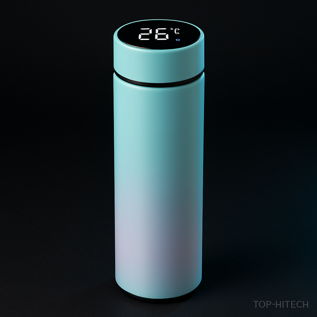500ML Smart Thermos LED Digital Temp - studio product photo