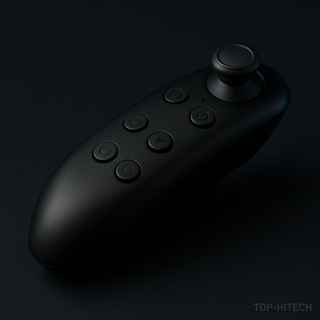 VR Headset Bluetooth Remote Control - studio product photo
